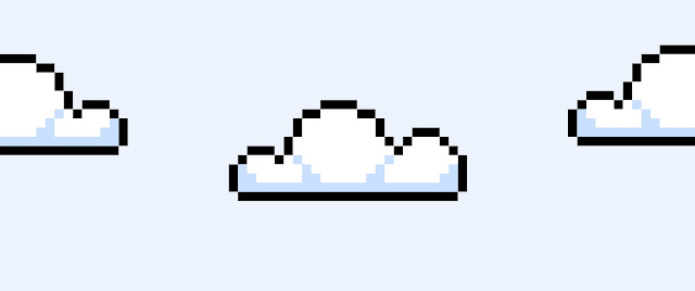 Pixel Art Cloud Idea
