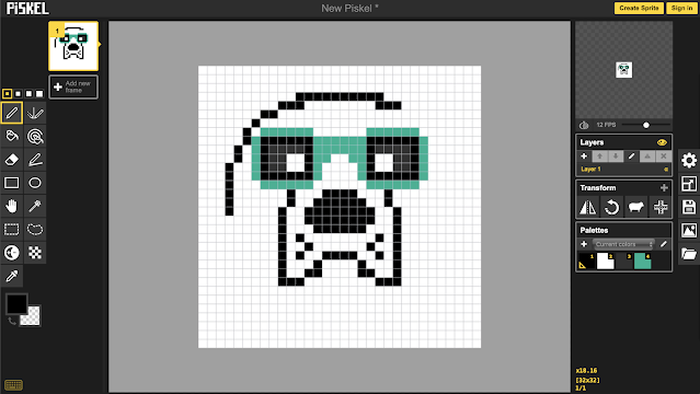 Auto-draw a square around frames - Help - Aseprite Community