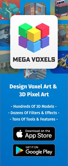 How to Make a Pixel Art Watermelon - Mega Voxels