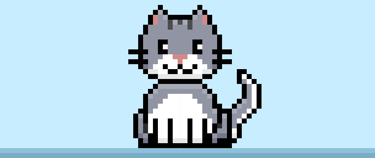 Pixel Art Cat Idea