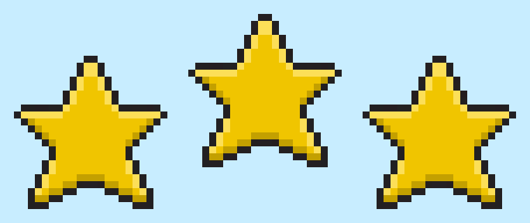 Pixel Art Star Idea