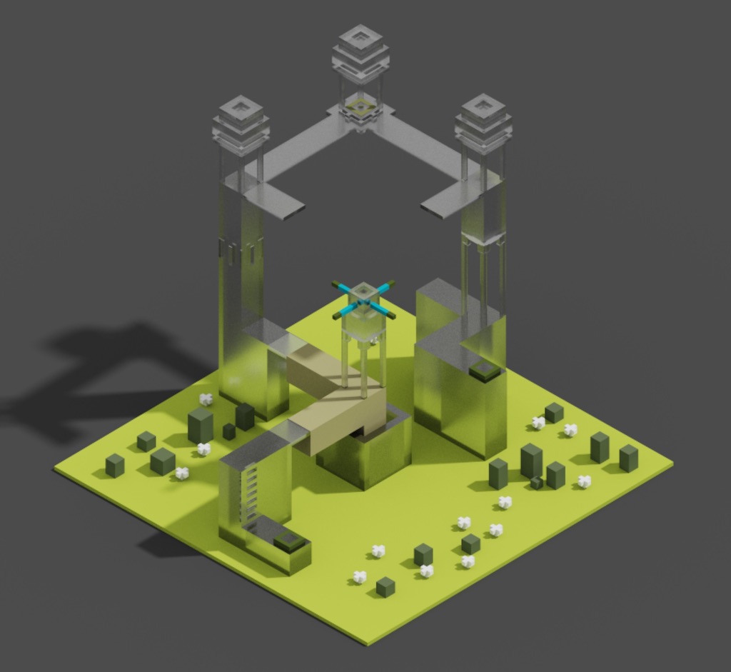 How to Make Glass in MagicaVoxel