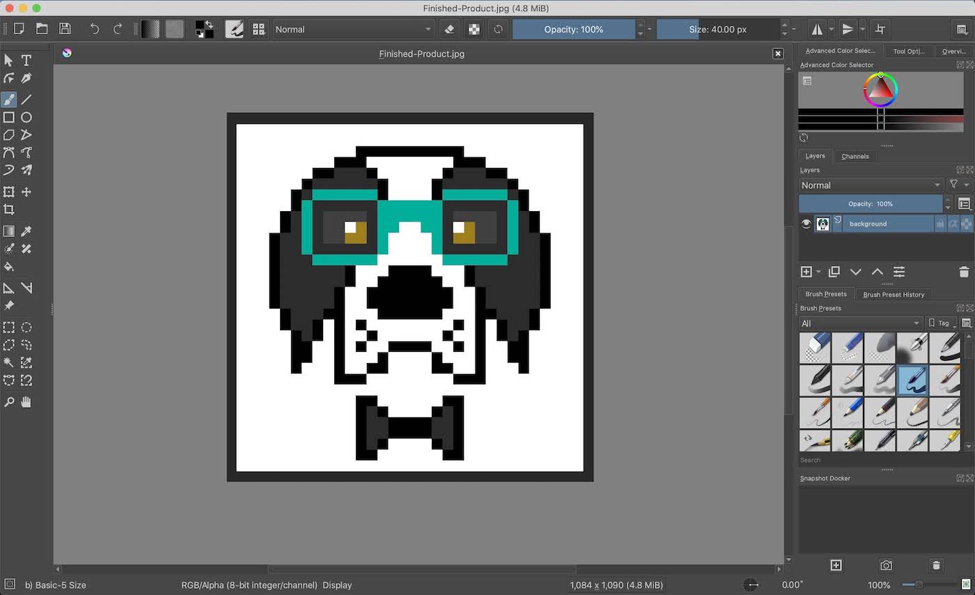 Krita Pixel Editor