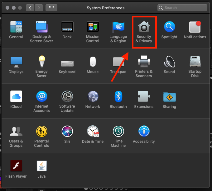 Overview of the System Preferences in macOS