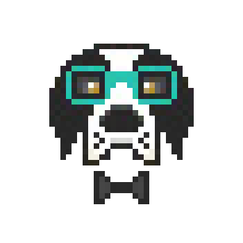 Pixel Art Dog