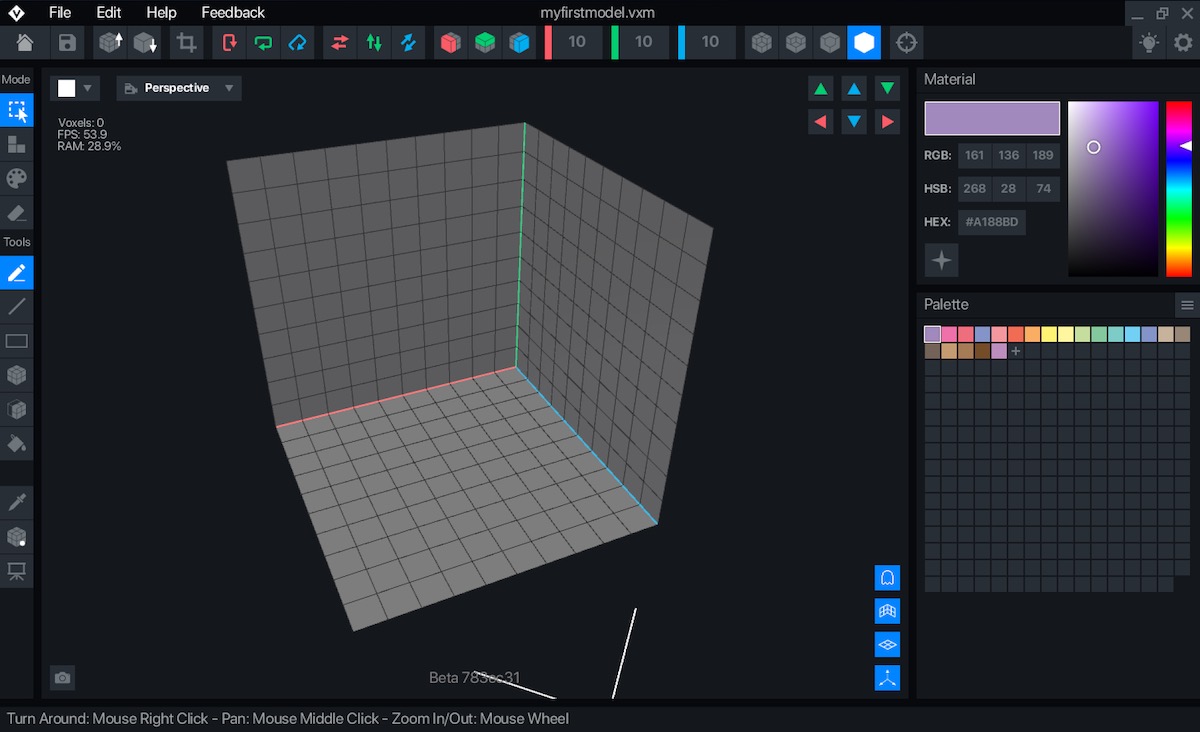 VoxEdit Tutorial for Beginners - Mega Voxels