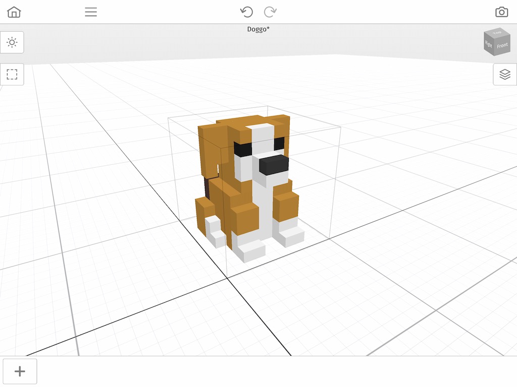 Open a voxel model in the world editor in Mega Voxels