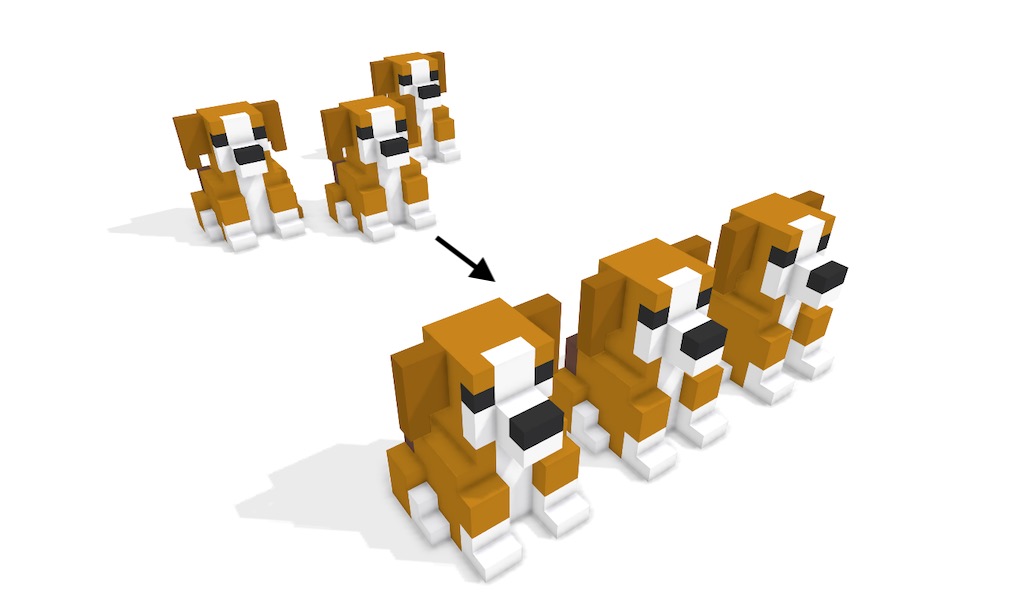 Learn how to align voxel models in Mega Voxels