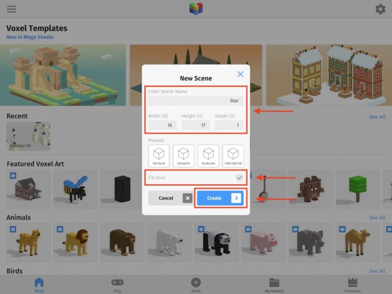 How to Make 3D Pixel Art in Mega Voxels