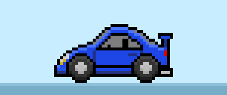 How to Make a Pixel Art Car