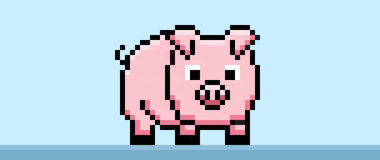 How to Make a Pixel Art Pig for Beginners