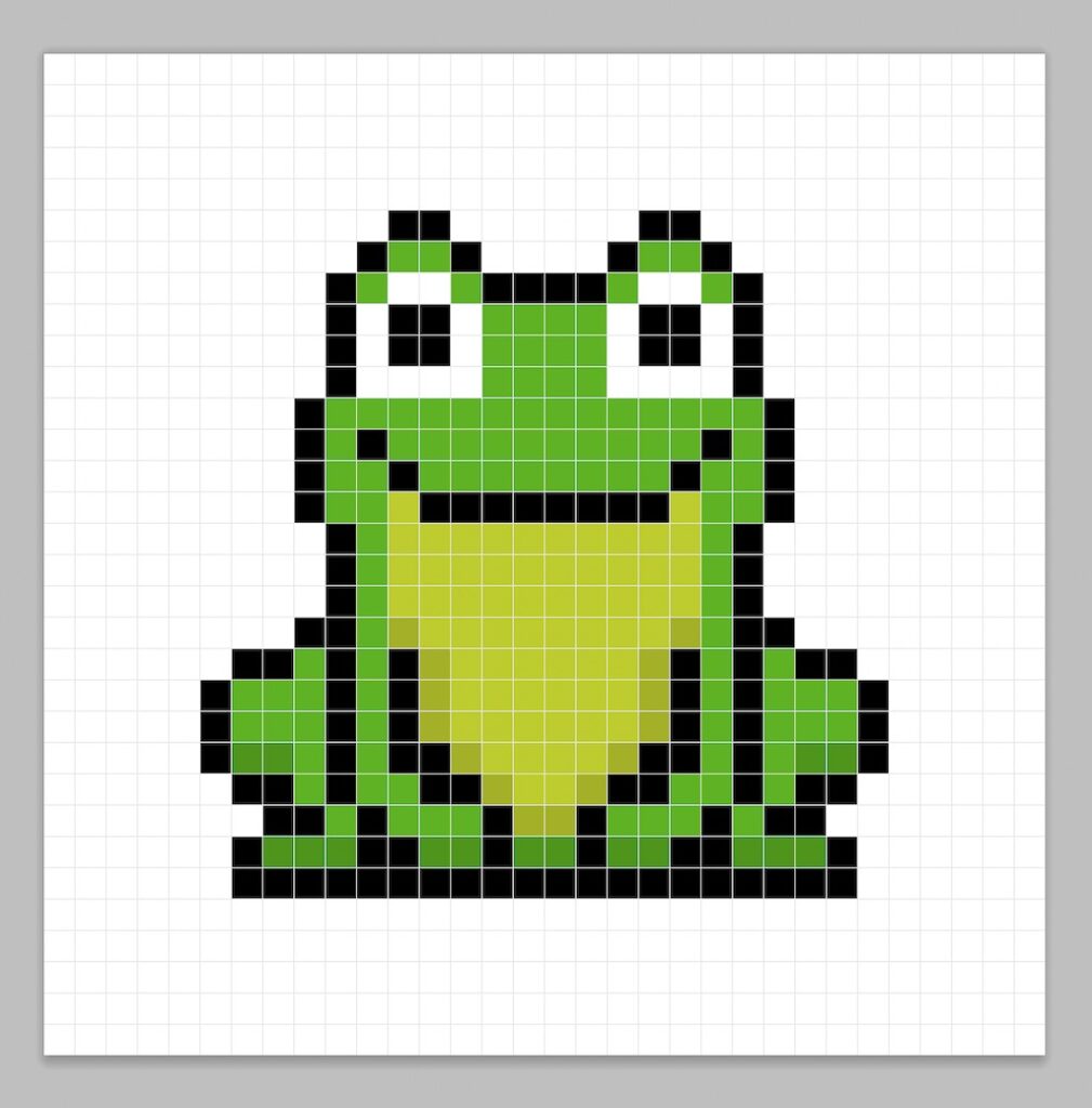 How to Make a Pixel Art Frog - Mega Voxels