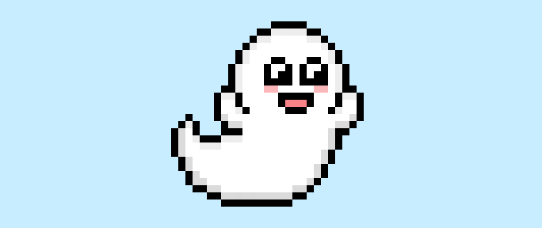 How to Make a Pixel Art Ghost