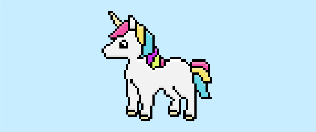 How to Make a Pixel Art Unicorn for Beginners