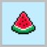 How to make a pixel art watermelon