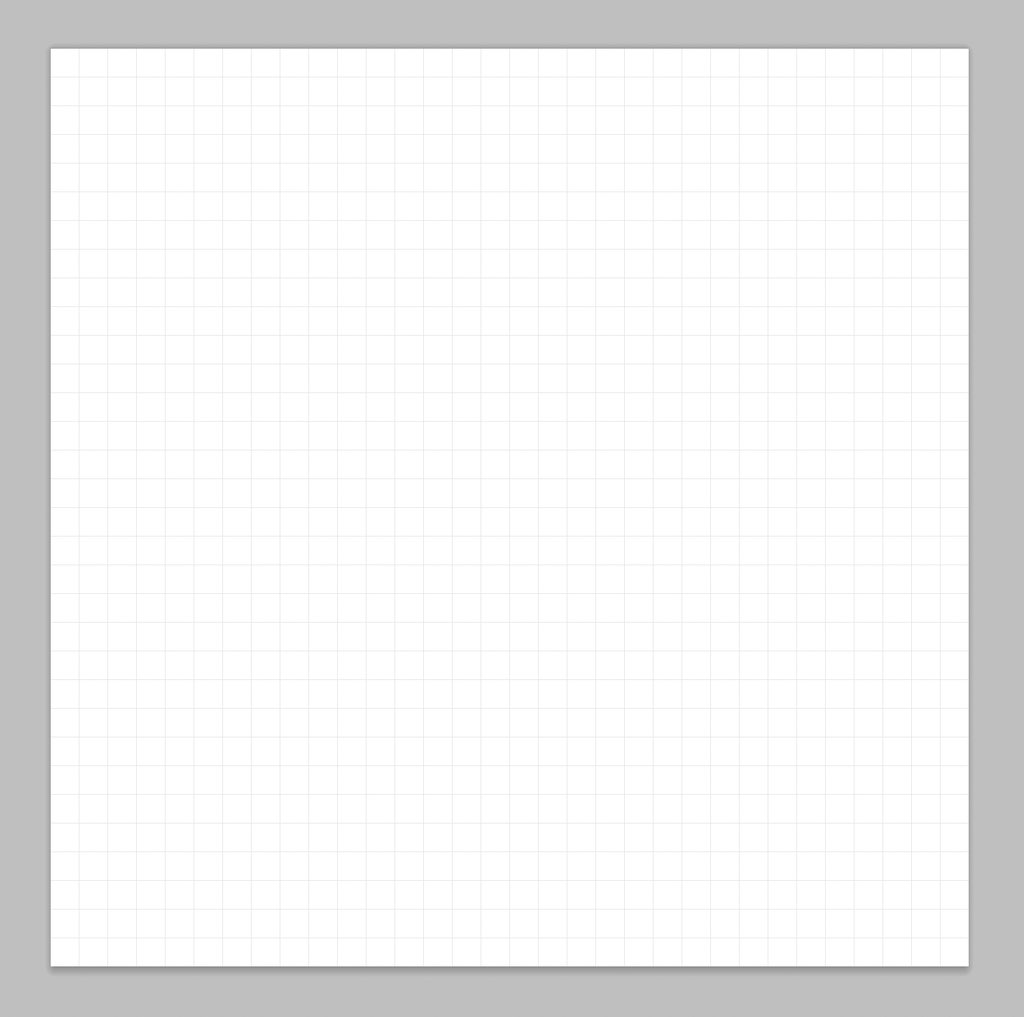 A blank canvas for drawing pixel art