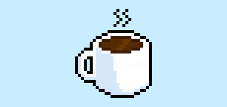 How to Make a Pixel Art Coffee for Beginners