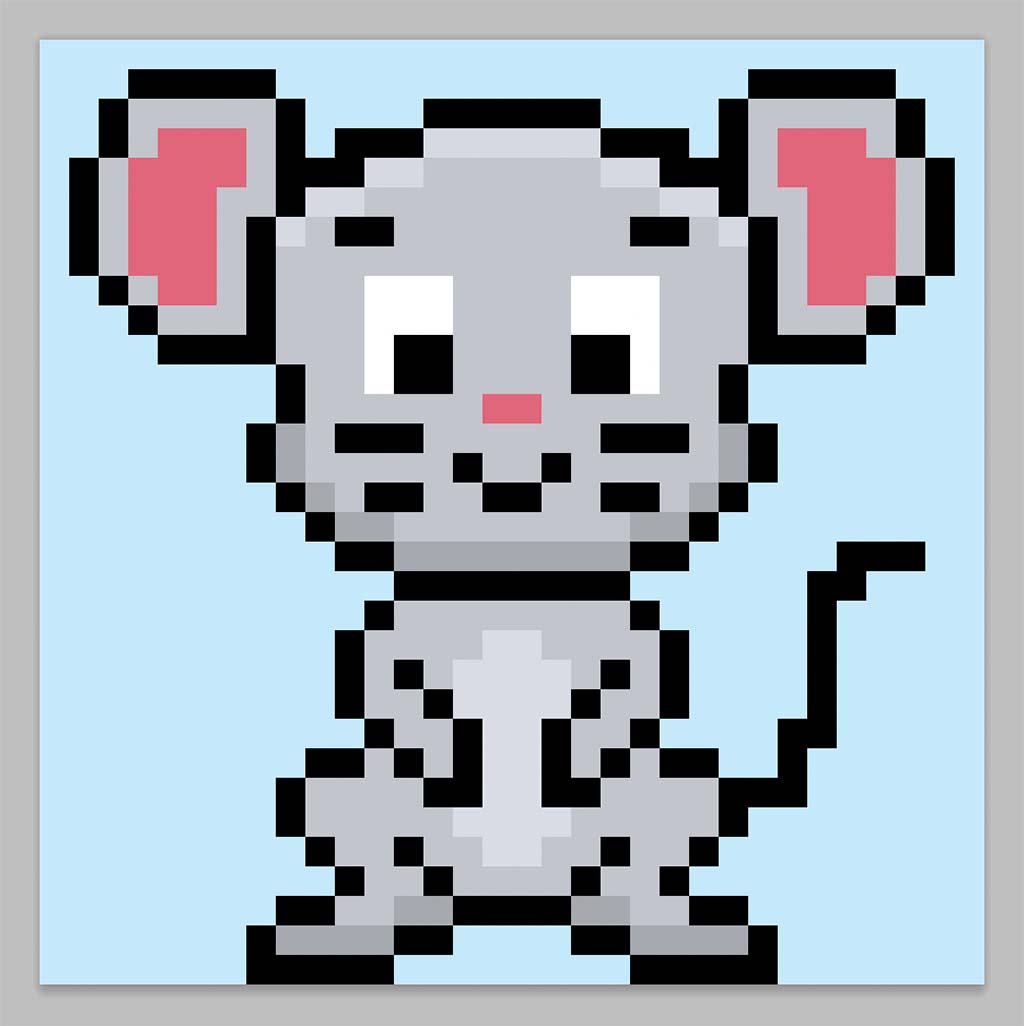 Pixel Art Mouse