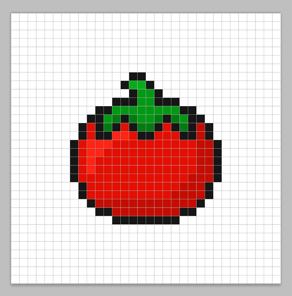 How To Make A Pixel Art Tomato Mega Voxels 