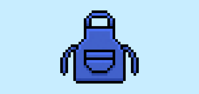 How to Make a Pixel Art Apron for Beginners