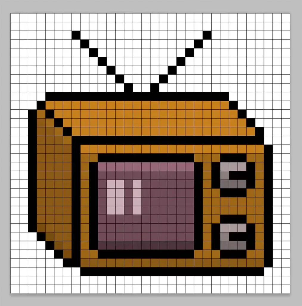 Adding highlights to the 8 bit pixel tv