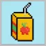 Pixel Art Juice Box