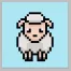 Pixel Art Sheep