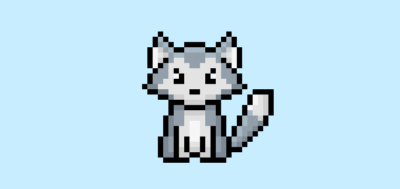 How to Make a Pixel Art Wolf - Mega Voxels