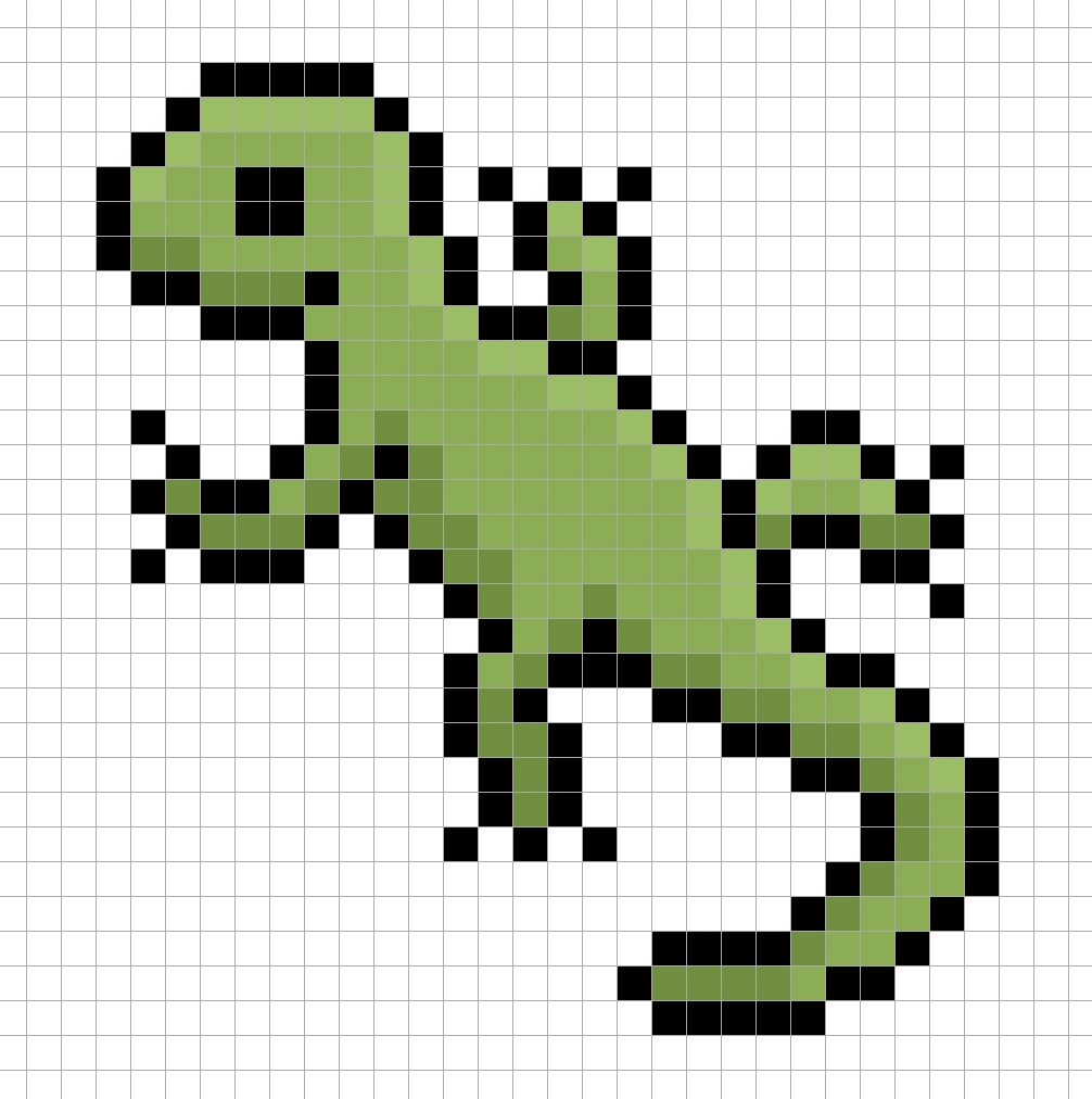 Adding highlights to the 8 bit pixel lizard